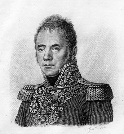 Pierre Joseph Habert (1773-1825) - w „Portretach generałów francuskich po zwycięstwach i podbojach Francuzów”. Grawerowane przez Ambroise Tardieu w 1818 roku. Kolekcja Stella. autorstwa Ambroise Tardieu
