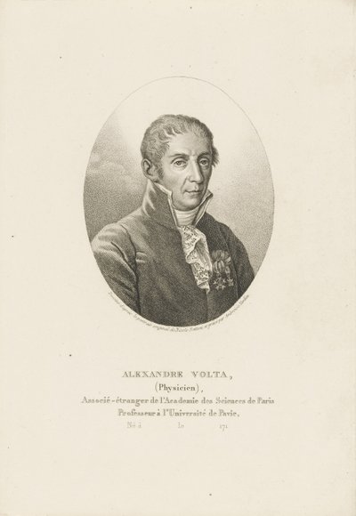Portret Alessandro Volty 1745-1827, ok. 1820. autorstwa Ambroise Tardieu