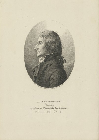 Portret Josepha Louisa Prousta 1754-1826 , ok. 1930 r. 1800. autorstwa Ambroise Tardieu