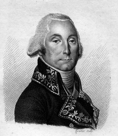 Portret Oliviera Macoux Rivaud de la Raffiniere (1766-1839). Generał et Baron d