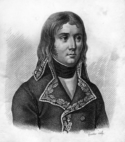Generał Jean-Charles ABBATUCCI. 1770-1796) w „”Portretach generałów francuskich””. Grawerowane przez Ambroise Tardieu w 1818 roku. Kolekcja Stella autorstwa Ambroise Tardieu