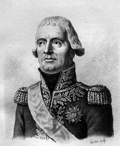 portret Jeana Mathieu Philiberta, hrabiego Seruriera (1742-1819), - w „Portretach francuskich generałów po zwycięstwach i podbojach Francuzów”. Grób Ambroise Tardieu w 1818 r. Kolekcja Stella. autorstwa Ambroise Tardieu
