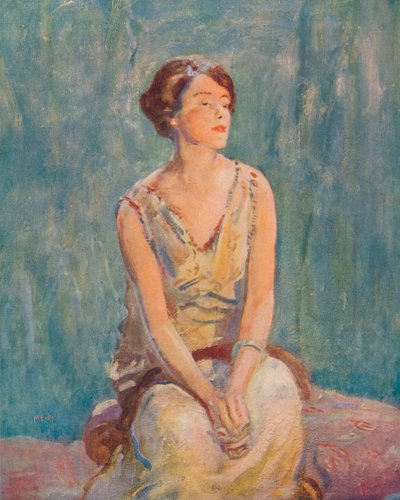 Portret, ok. 1922, ok. 1932 autorstwa Ambrose McEvoy