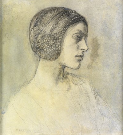 Anais, Ubrana w beginkę, ok. 1822 r. autorstwa Ambrose McEvoy