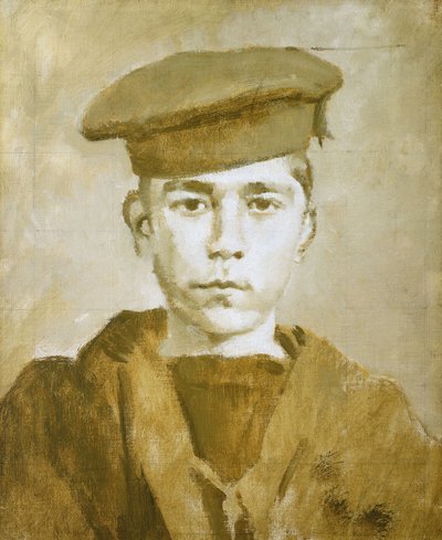 John Travers Cornwell, Chłopiec 1. klasy (1900-1916), XX wiek (olej) autorstwa Ambrose McEvoy