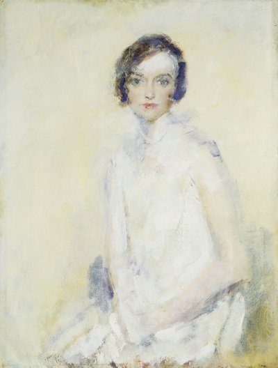 Panno Winifred Barnes, autorstwa Ambrose McEvoy