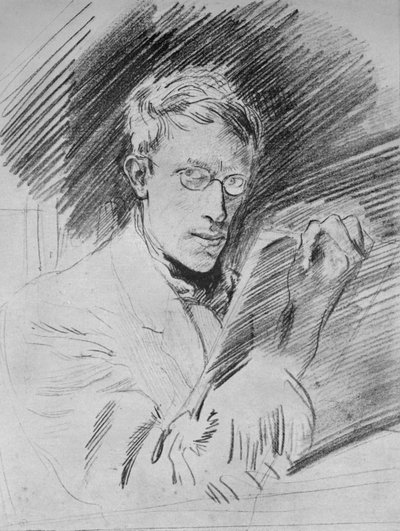 Portret artysty, c1912 1935 autorstwa Ambrose McEvoy