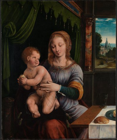 Madonna z Dzieciątkiem autorstwa Ambrosius (attr. to) Benson