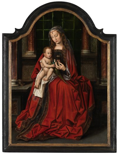 Madonna (olej na desce) autorstwa Ambrosius Benson