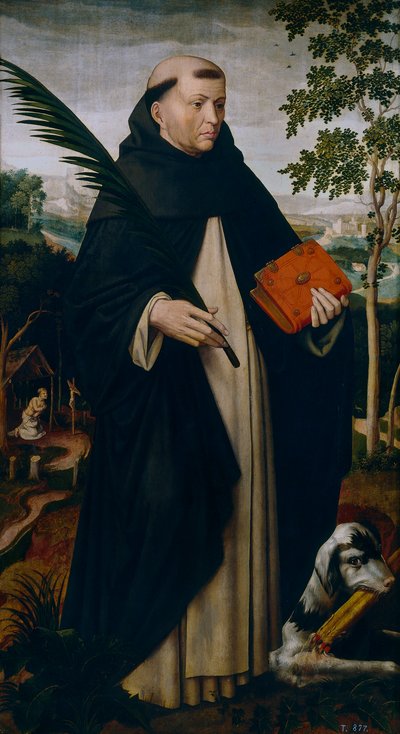 Święty Dominik z Guzman autorstwa Ambrosius Benson