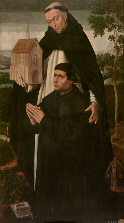 Tomasz i darczyńca autorstwa Ambrosius Benson