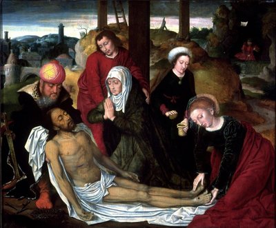Lament nad martwym Chrystusem autorstwa Ambrosius Benson