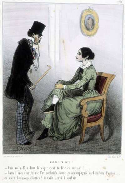 - w „Madeleines” Chama, v.1870-1880 autorstwa Amédée de Noé