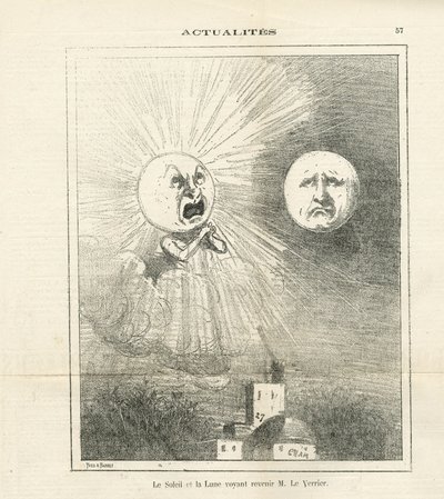 Ilustracja Chama (1819-1879) w Le Charivari autorstwa Amédée de Noé