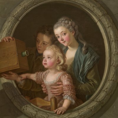 Camera Obscura, 1764. autorstwa Amédée van Loo