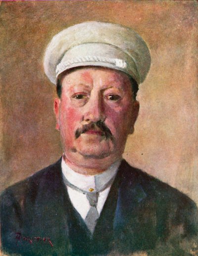 Flamandzki mieszczanin (kolorowa litografia) autorstwa Amedee (after) Forestier