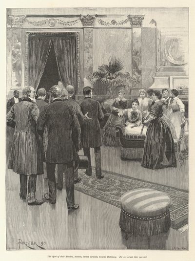 Strażnik Złotej Bramy, autor: Bret Harte autorstwa Amedee Forestier