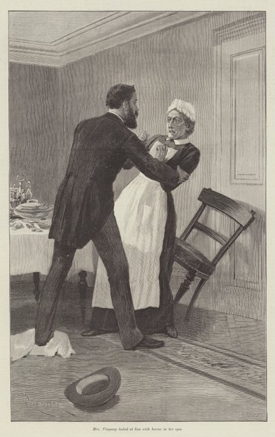 Ślepa miłość — Wilkie Collins autorstwa Amedee Forestier