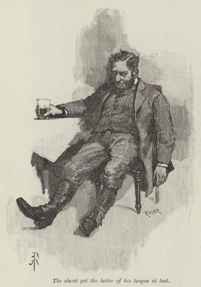 Ślepa miłość — Wilkie Collins autorstwa Amedee Forestier