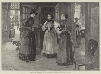 Ślepa miłość, Wilkie Collins autorstwa Amedee Forestier