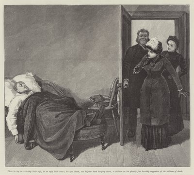 Ślepa miłość — Wilkie Collins autorstwa Amedee Forestier