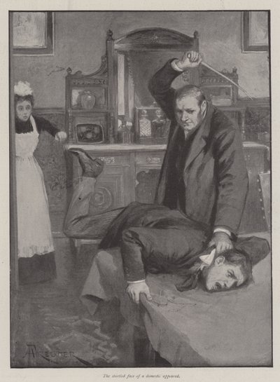 Bicz jeździecki — George Gissing autorstwa Amedee Forestier