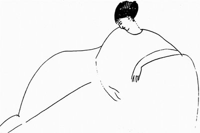 Anna Ekmatowa, autorstwa Amedeo Modigliani