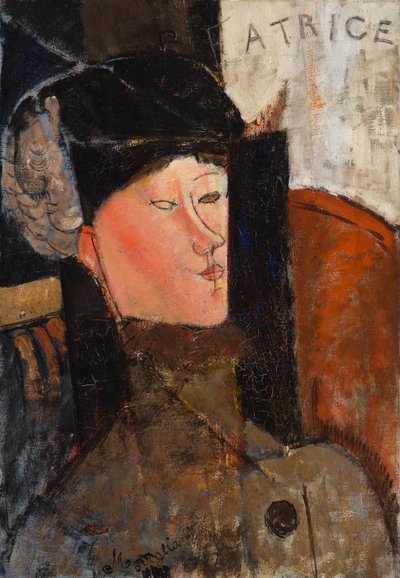 Beatrice (Portret Beatrice Hastings) autorstwa Amedeo Modigliani