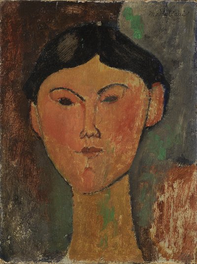 Beatrice Hastings, 1915. autorstwa Amedeo Modigliani