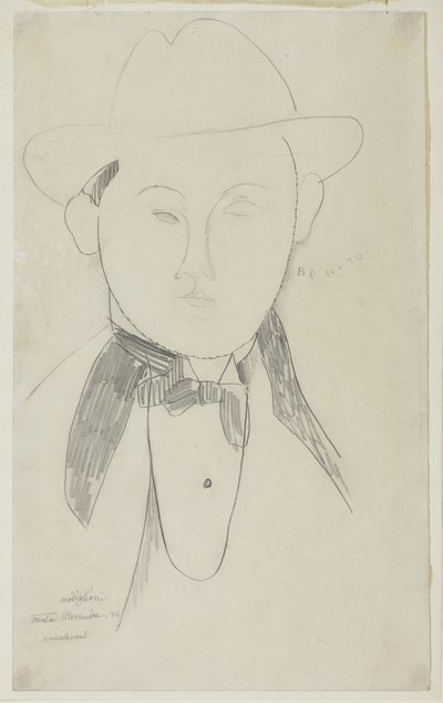 Benito autorstwa Amedeo Modigliani