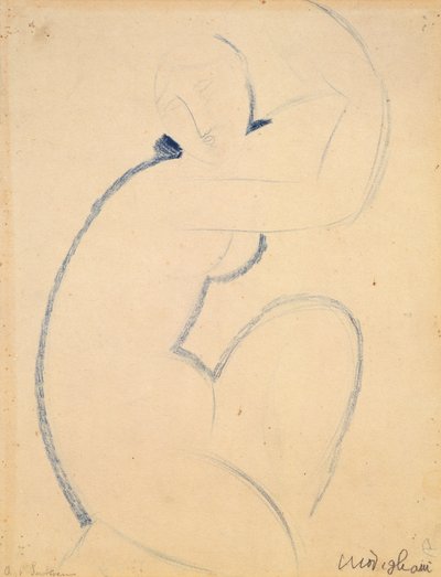 Kariatyd autorstwa Amedeo Modigliani
