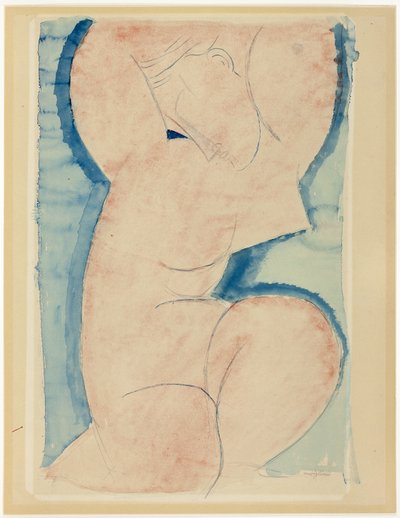 Kariatyda autorstwa Amedeo Modigliani