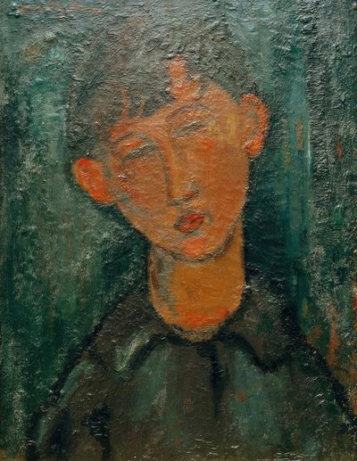 Uczeń autorstwa Amedeo Modigliani