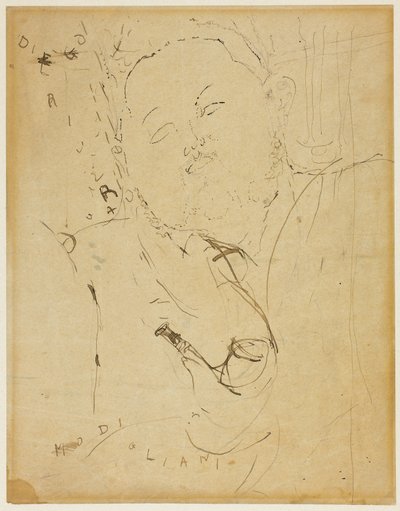 Diego Rivera autorstwa Amedeo Modigliani