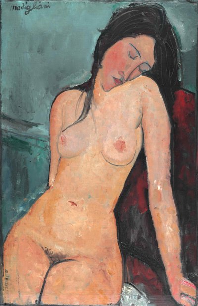 Akt kobiecy , ok. 1930 r. 1916. autorstwa Amedeo Modigliani