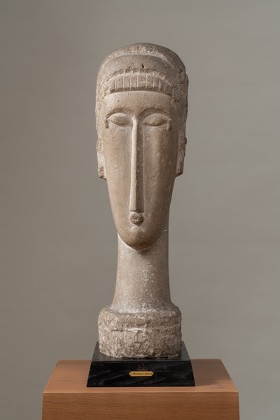 Głowa autorstwa Amedeo Modigliani