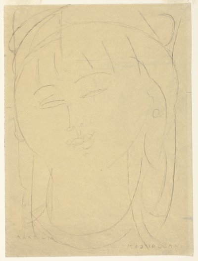 Szef Anatolii autorstwa Amedeo Modigliani