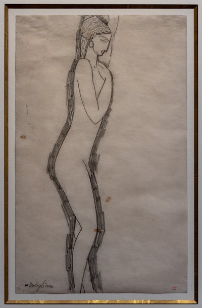 Profil hermafrodyty autorstwa Amedeo Modigliani