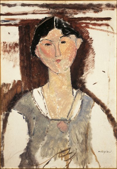 Włochy, Bolonia, Portret Beatrice Hastings autorstwa Amedeo Modigliani