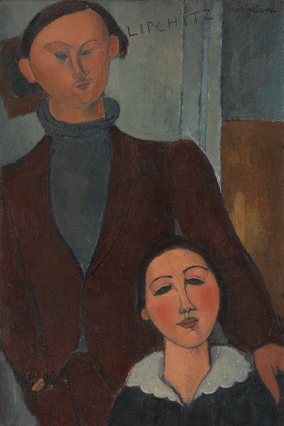 Jacques i Berthe Lipchitz autorstwa Amedeo Modigliani