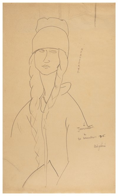 Joanna Hébuterne autorstwa Amedeo Modigliani