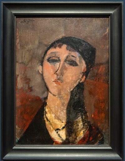 Głowa dziewczynki (Louise) autorstwa Amedeo Modigliani