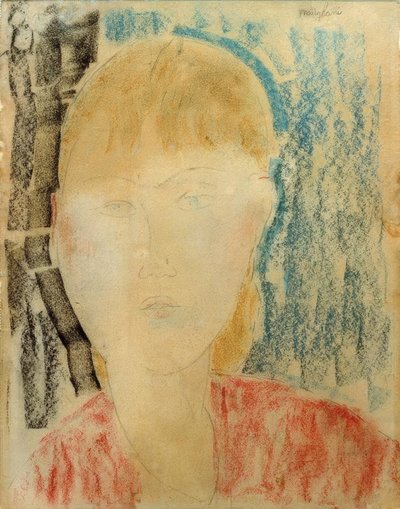 Różowy gorset autorstwa Amedeo Modigliani