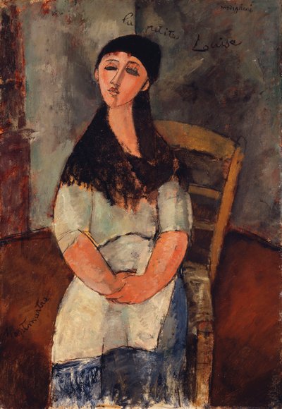 Mała Luiza, 1915 autorstwa Amedeo Modigliani