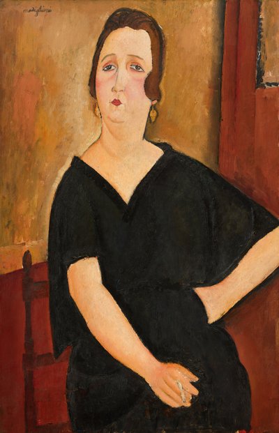 Madame Amédée (Kobieta z papierosem) autorstwa Amedeo Modigliani