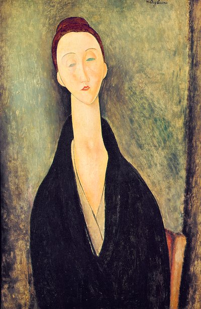 Madame Hanka Zborowska, 1918 autorstwa Amedeo Modigliani