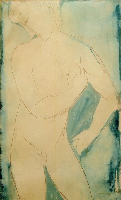 Nagi chłopak autorstwa Amedeo Modigliani