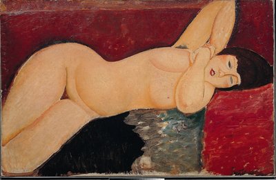 Leżąc nago autorstwa Amedeo Modigliani