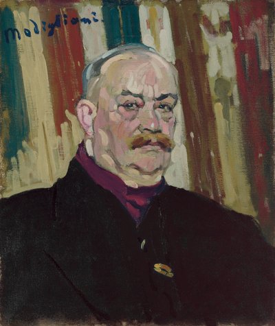 Portret Józefa Levi, ok. 1909 autorstwa Amedeo Modigliani