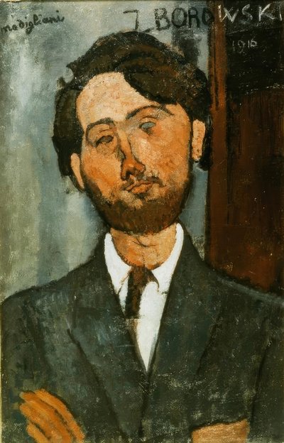 Portret de Leopolda Zborowskiego autorstwa Amedeo Modigliani